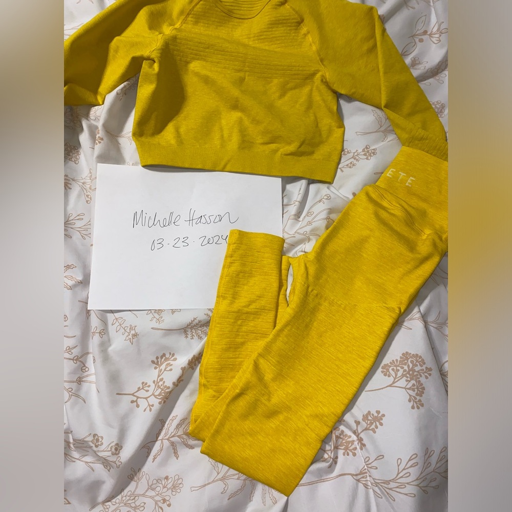 Alphalete full yellow set